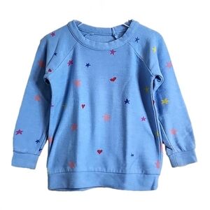 3/$15 💙 Chaser Blue Stars Shirt, Size 4 ~ PRELOVED